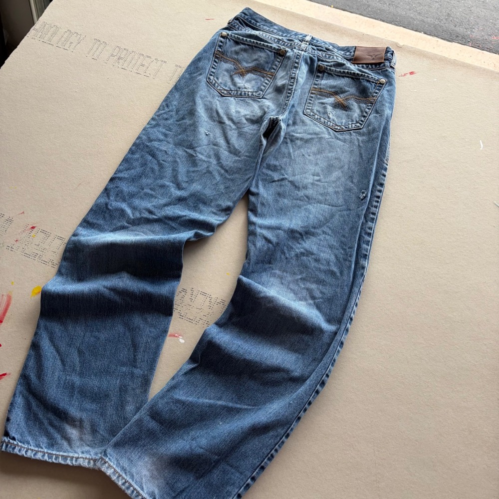 Y2K Vintage Wrangler 20X Jeans Baggy Skater Denim 30x34 boot cut washed style